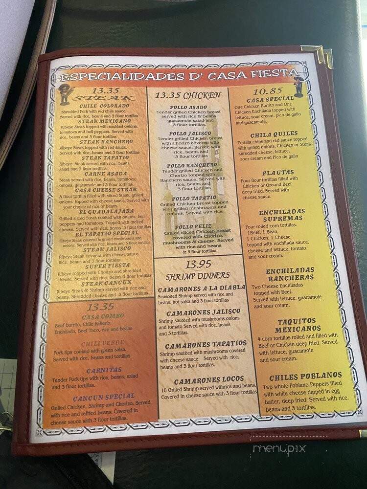 Casa Fiesta Mexican Restaurant - Burlington, IA