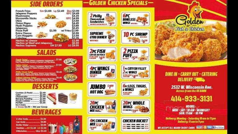 Golden Chicken Carry-Out - Milwaukee, WI