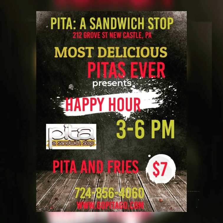 Pita A Sandwich Stop - New Castle, PA menu_pic