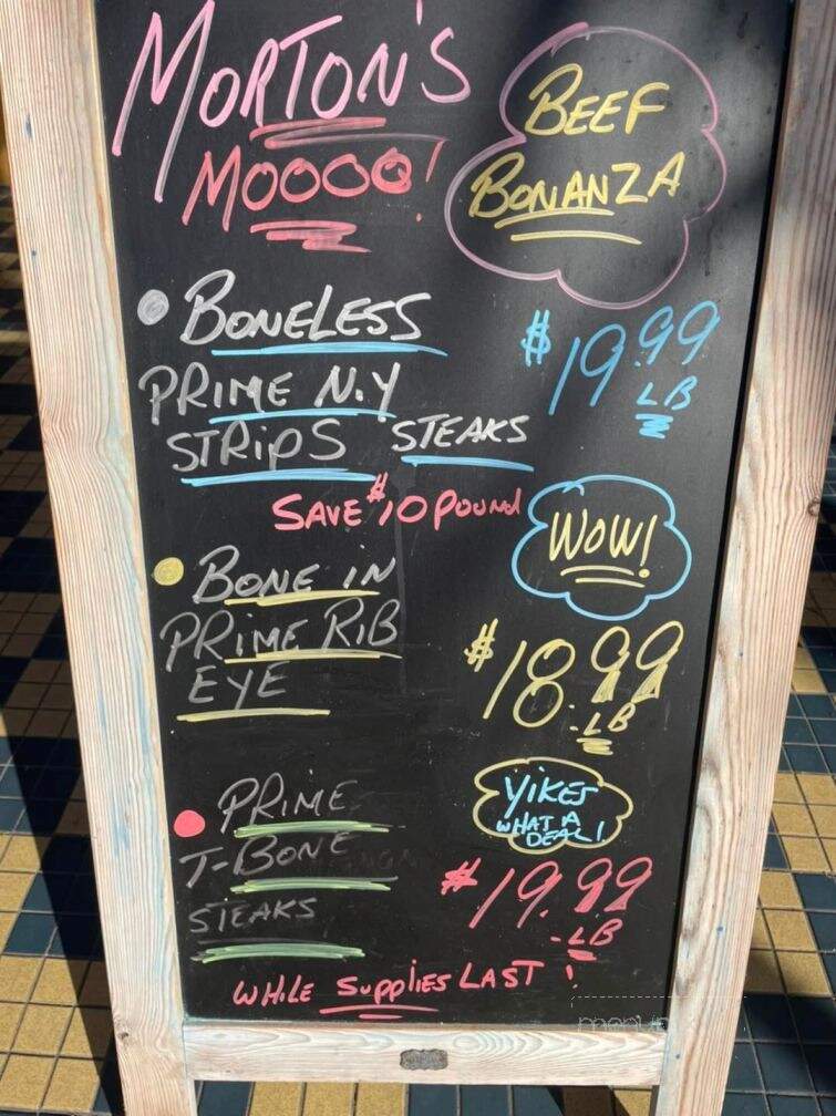 Morton's Gourmet Market - Sarasota, FL menu_pic