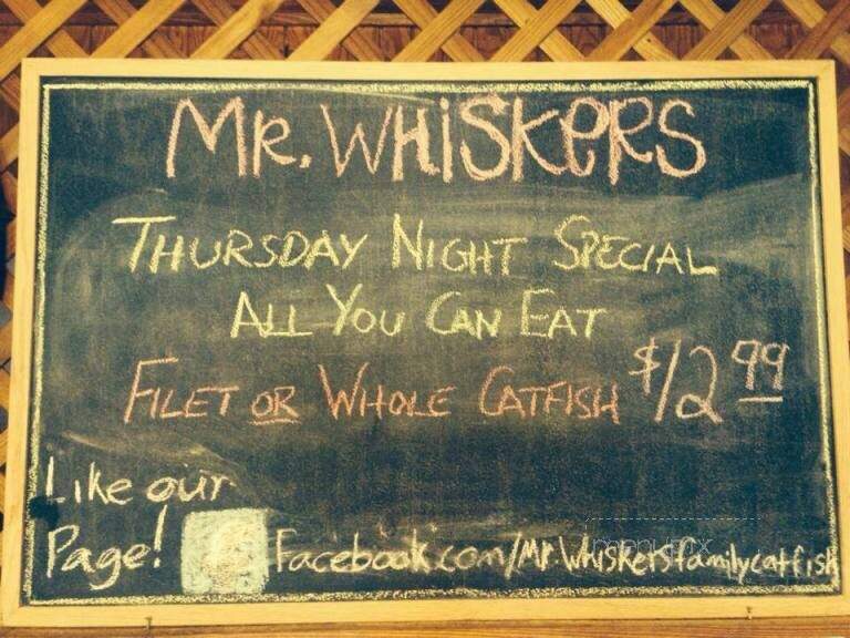 Mr Whiskers Family Catfish Restaurant - McComb, MS menu_pic