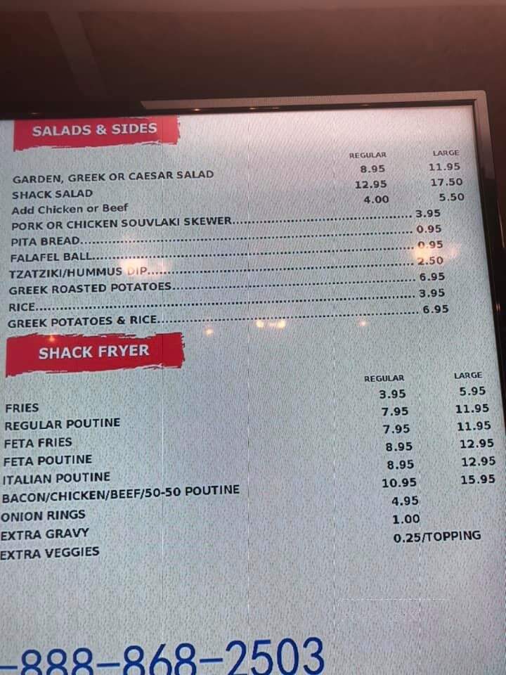 The Pita Shack - Pembroke, ON menu_pic