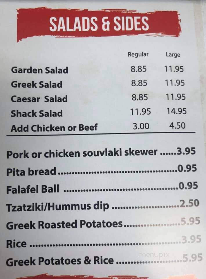 The Pita Shack - Pembroke, ON menu_pic