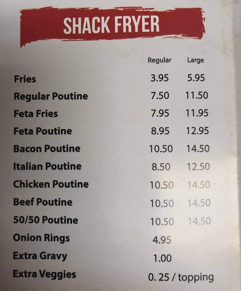 The Pita Shack - Pembroke, ON menu_pic