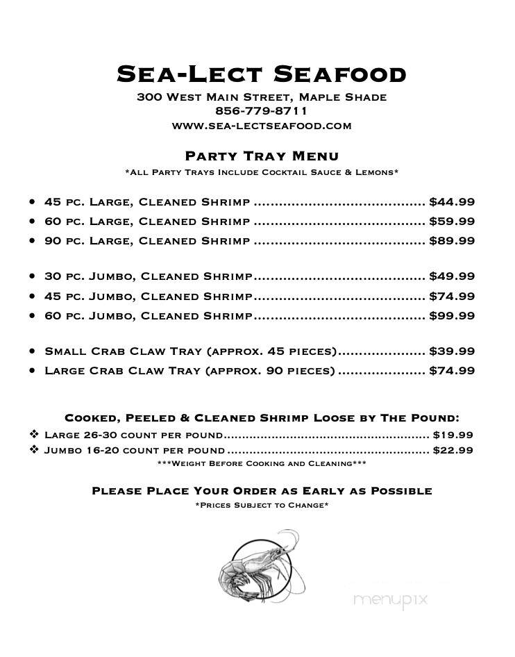 Sea-Lect Seafood - Maple Shade, NJ