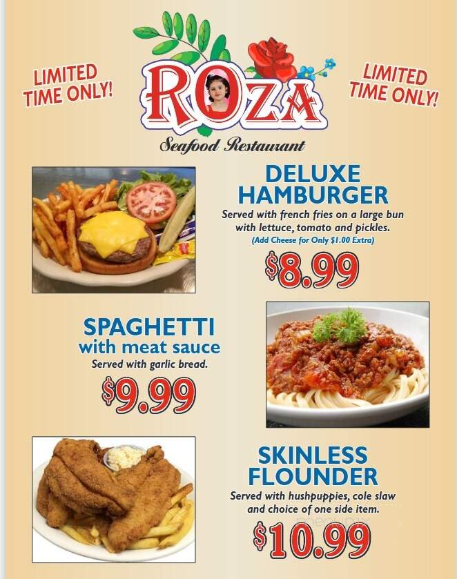 Mayflower Seafood Restaurant - Greensboro, NC menu_pic