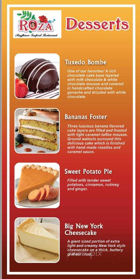 Mayflower Seafood Restaurant - Greensboro, NC menu_pic