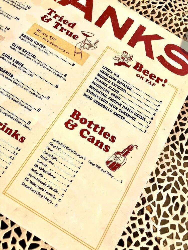 The Press - Oklahoma City, OK menu_pic