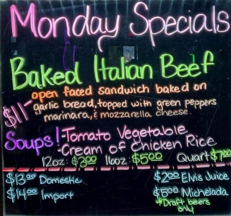 The Works Pizzeria & Tavern - Summit, IL menu_pic