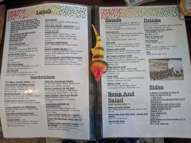 Mandy's Breakfast House - Sonora, CA menu_pic