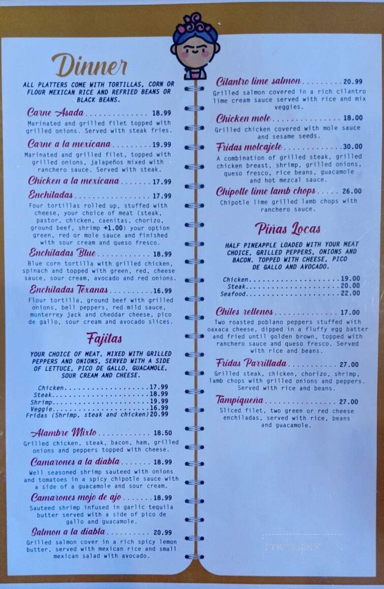 Las Fridas Mexican Kitchen - Maple Glen, PA menu_pic