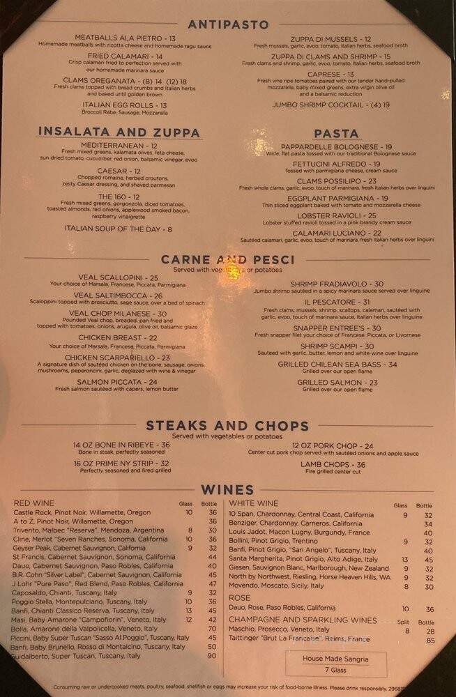 Aquarius Cafe - Hollywood, FL menu_pic