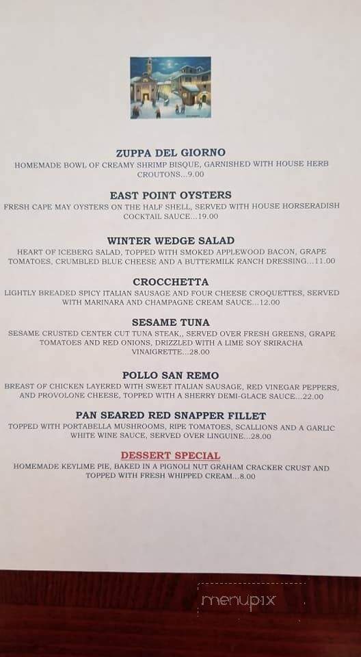 Cafe Navona - Rockaway, NJ menu_pic