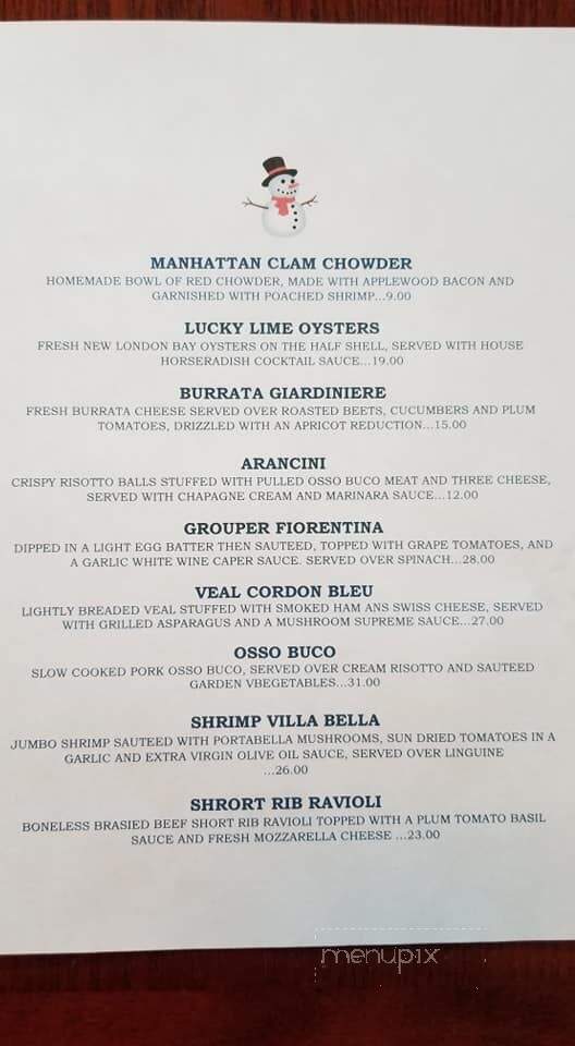 Cafe Navona - Rockaway, NJ menu_pic