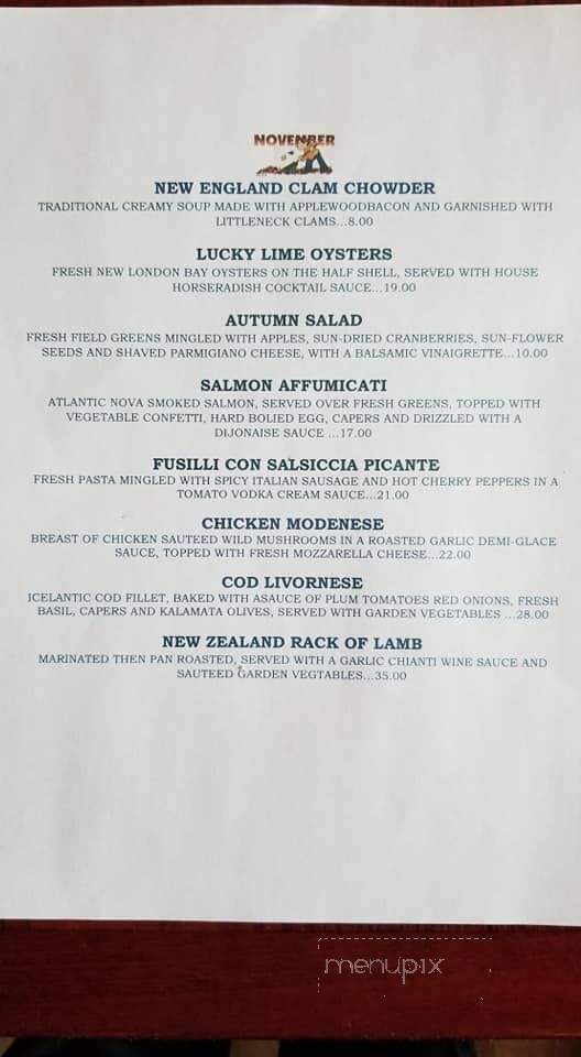 Cafe Navona - Rockaway, NJ menu_pic