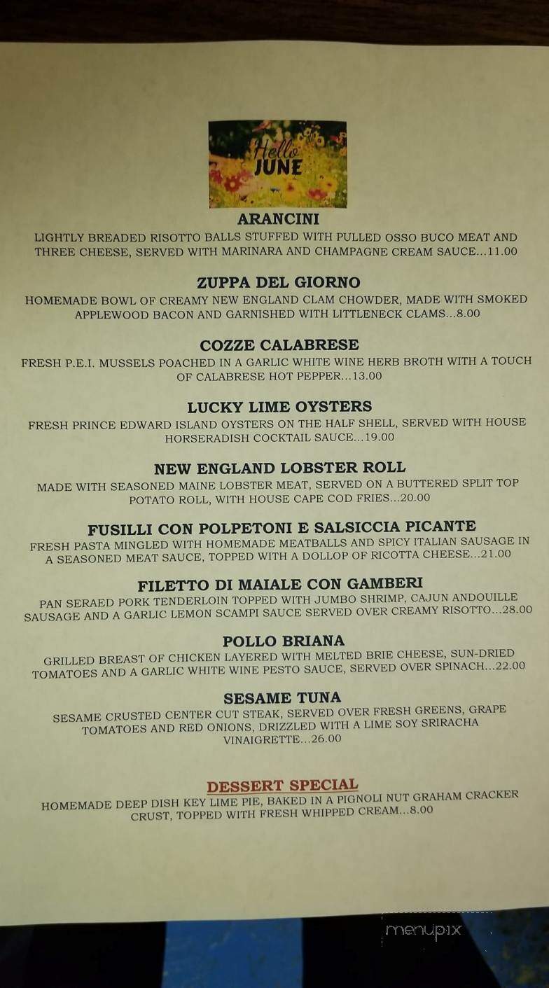 Cafe Navona - Rockaway, NJ menu_pic