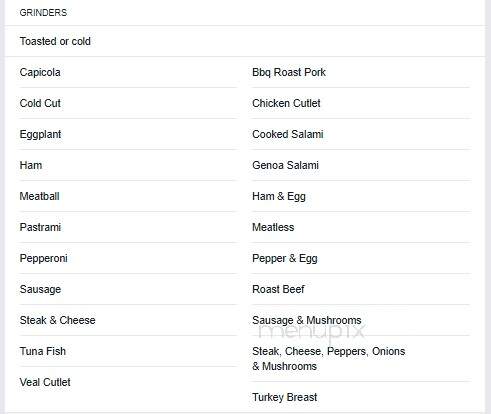 Freddy's Pizza & Grinders - Cromwell, CT menu_pic