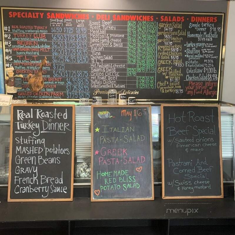 J & L Homestyle Deli - Abington, MA menu_pic