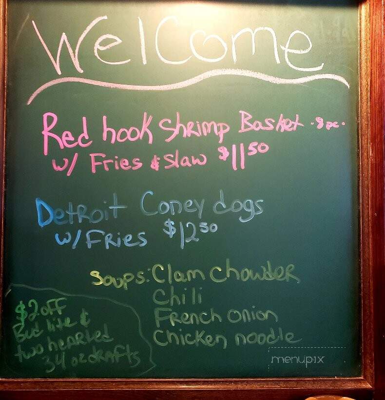 Jonathon B Pub - Traverse City, MI menu_pic
