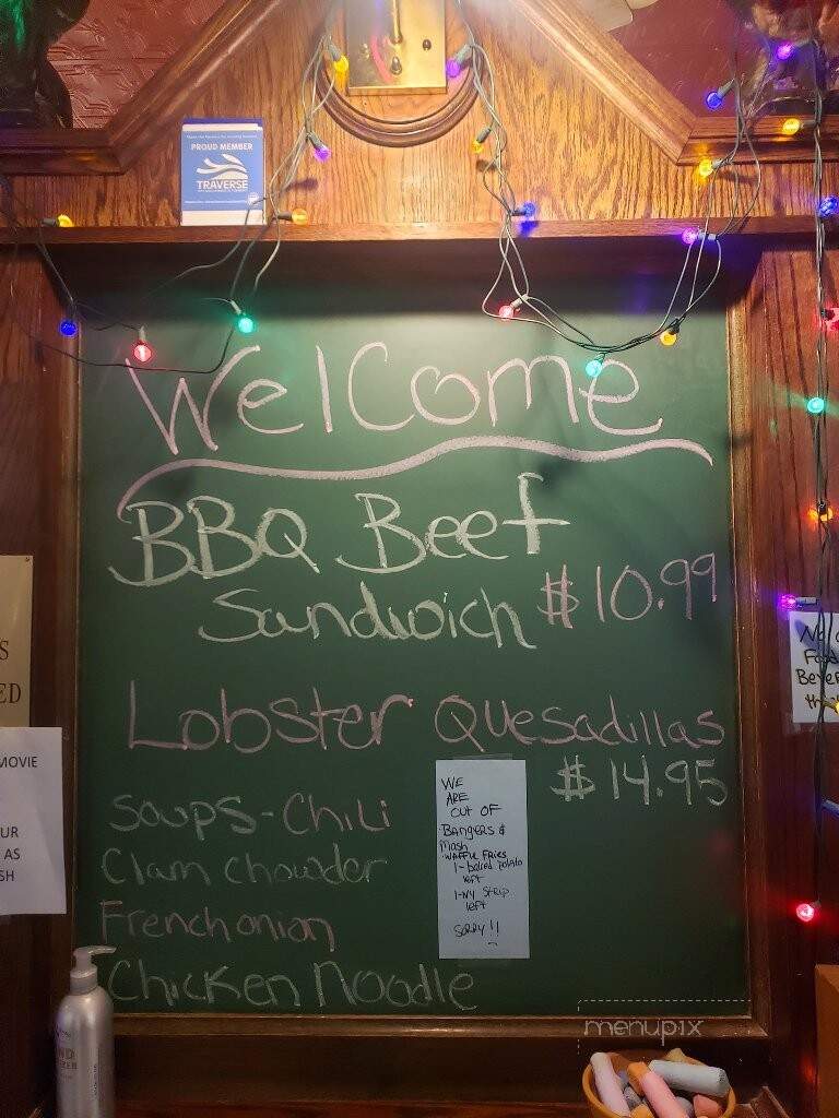 Jonathon B Pub - Traverse City, MI menu_pic