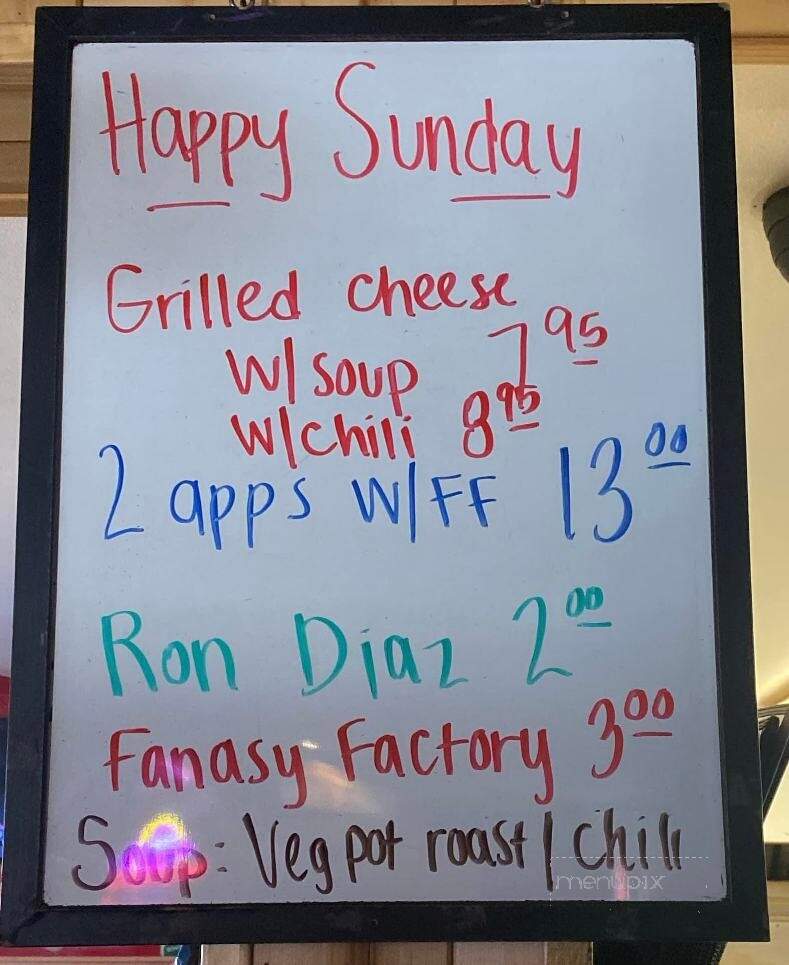 KD's - Lodi, WI menu_pic
