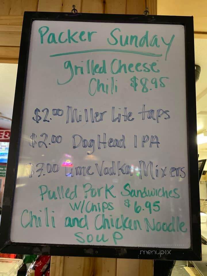 KD's - Lodi, WI menu_pic