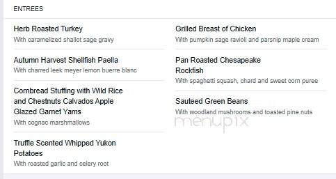 Kent Manor Inn Restaurant - Stevensville, MD menu_pic