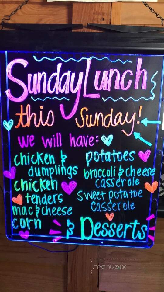Lee's Steakhouse - Sebastopol, MS menu_pic
