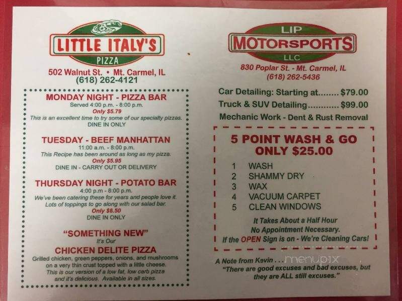 Little Italy's Pizza - Mount Carmel, IL