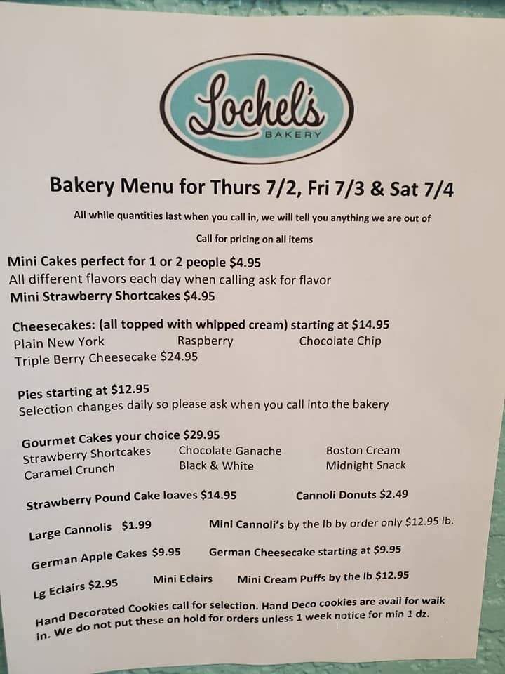 Lochel's Bakery - Hatboro, PA