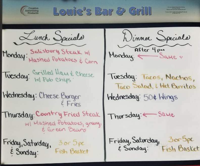 Louie's Bar & Grill - Syracuse, IN