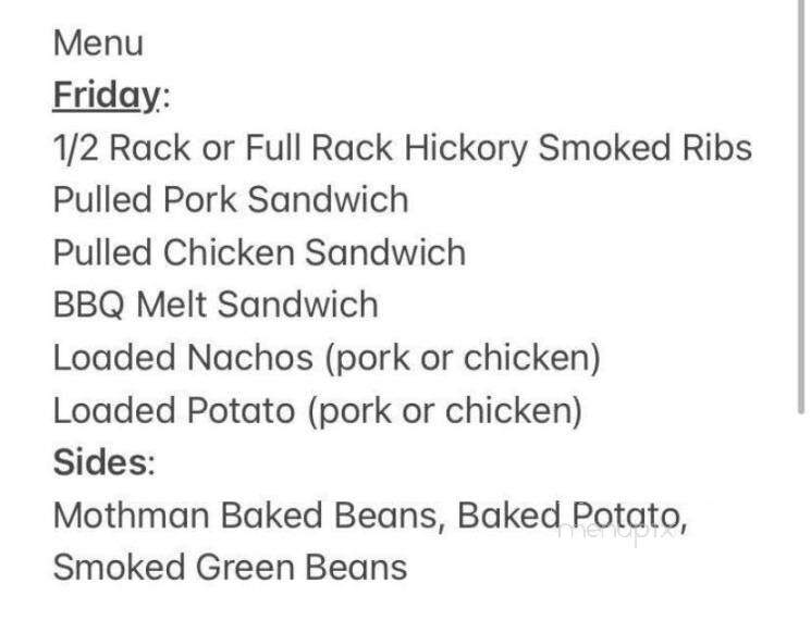 Merry Family Winery - Bidwell, OH menu_pic