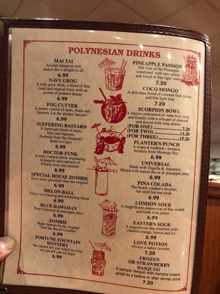 Ming Lee Chinese Restaurantmenu - Waterville, ME menu_pic
