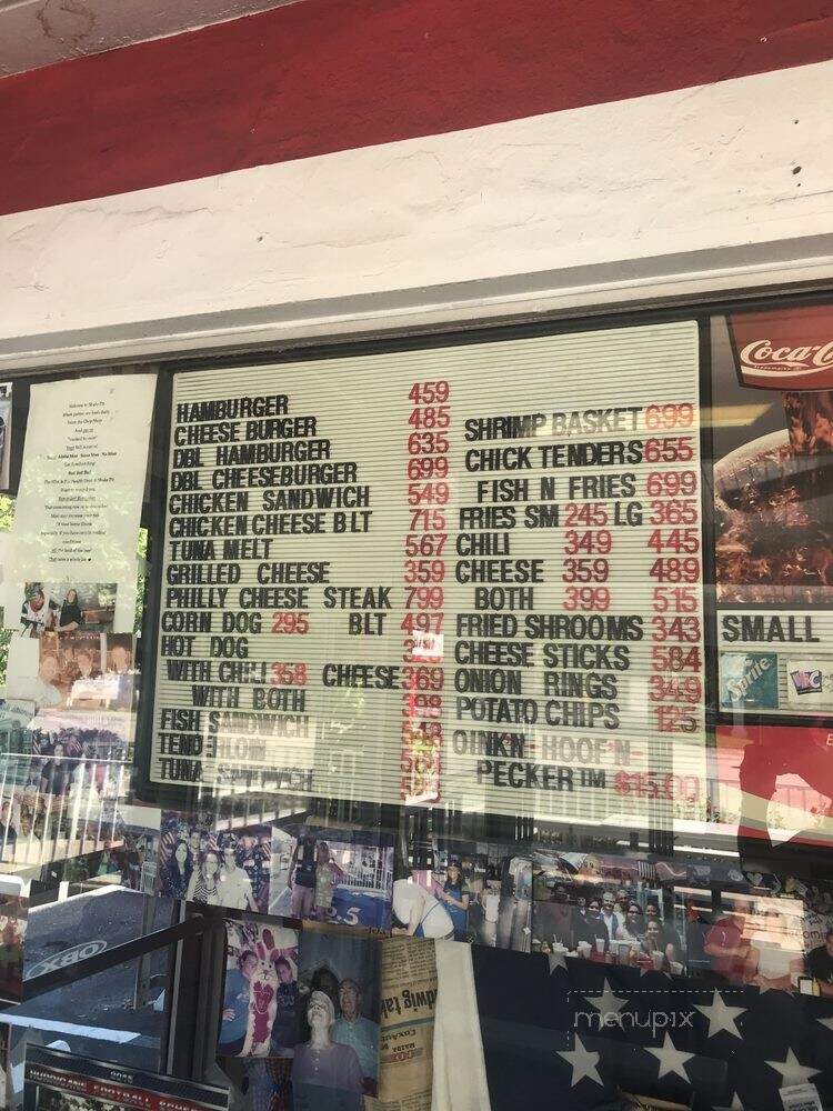 Shake Pit - Bradenton, FL menu_pic