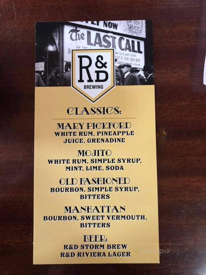Tackle Box Tavern - Atlantic Beach, NC menu_pic