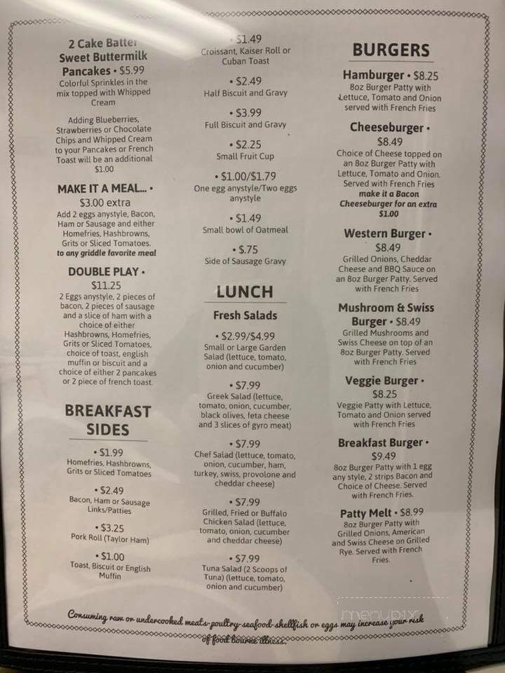 The New York Diner - Valrico, FL menu_pic