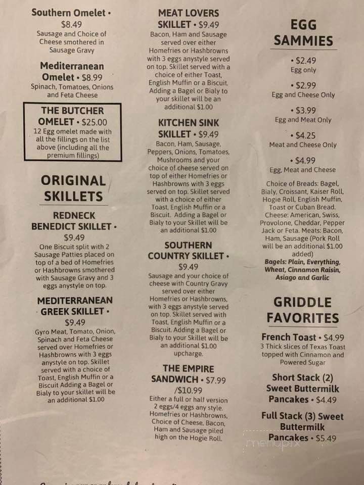 The New York Diner - Valrico, FL menu_pic