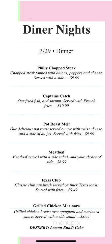 The New York Diner - Valrico, FL menu_pic