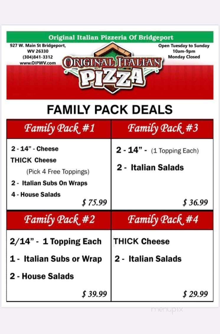 Pizza Place - Bridgeport, WV