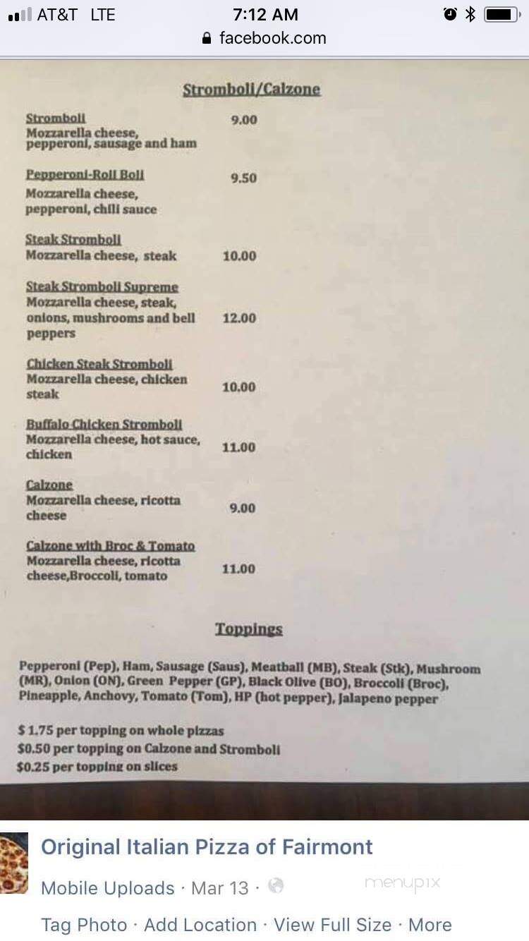 Pizza Place - Bridgeport, WV