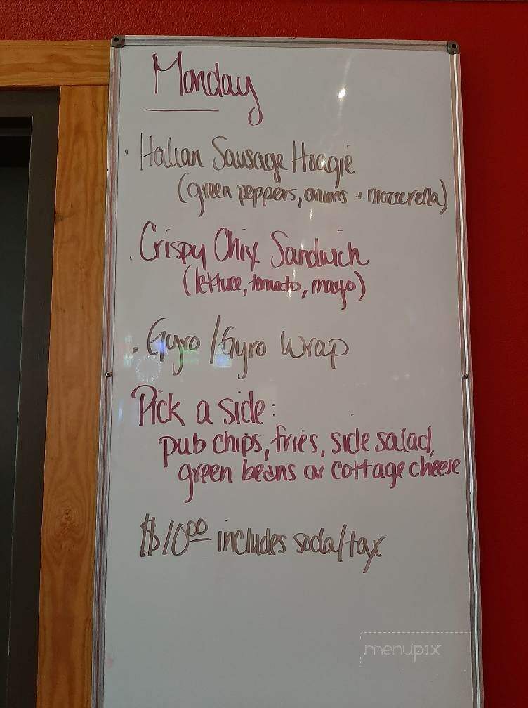 Red Mouse - Cross Plains, WI menu_pic