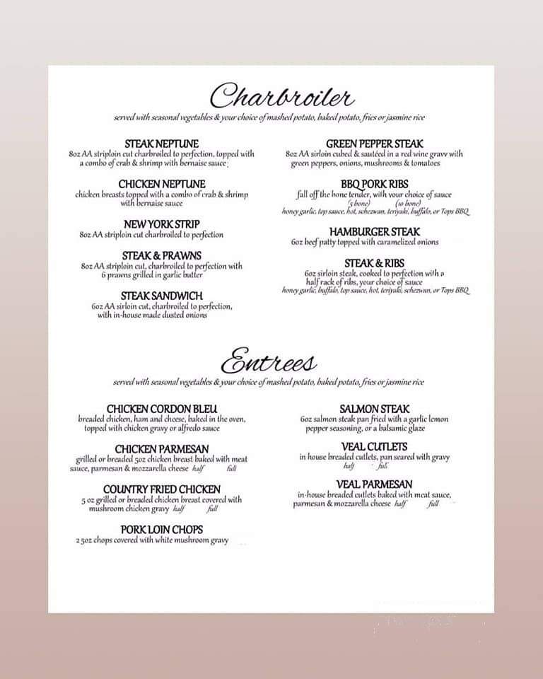 Top Steakhouse Dunmore Road - Medicine Hat, AB menu_pic