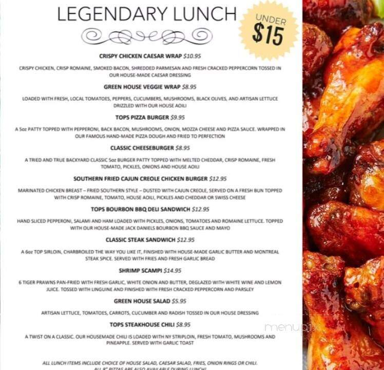 Top Steakhouse Dunmore Road - Medicine Hat, AB menu_pic