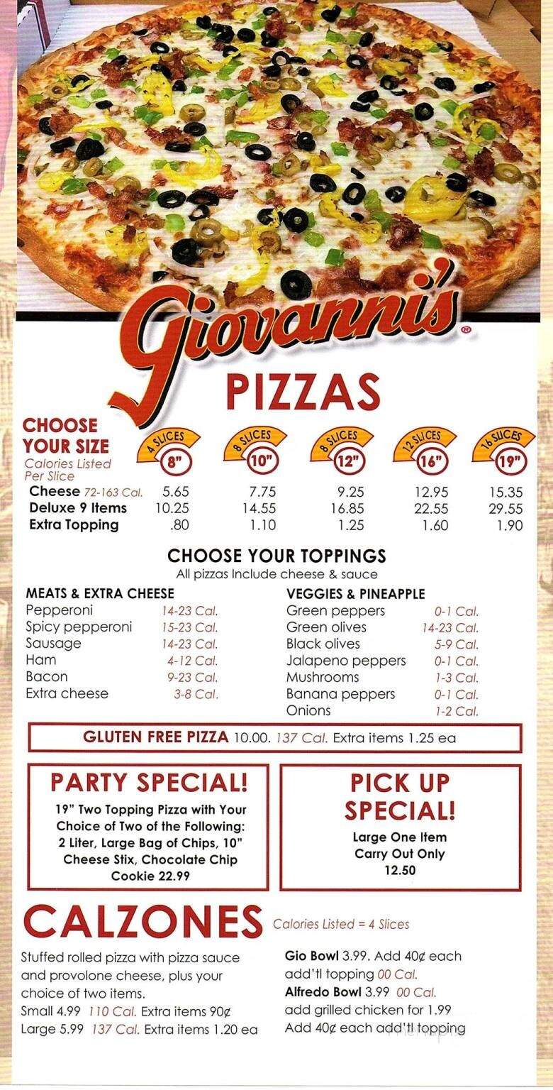 Giovanni's Pizza - Washington Court House, OH