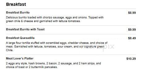 Omelets ETC - Falcon, CO menu_pic