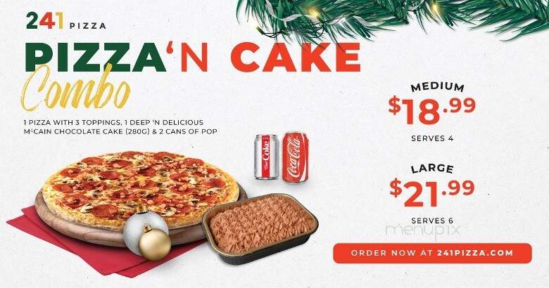 241 Pizza - Regina, SK menu_pic