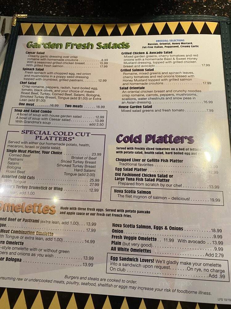 Ben's Kosher Delicatessen - Boca Raton, FL menu_pic
