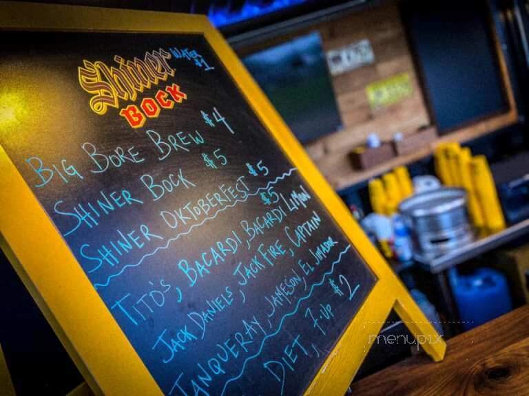 Big Bore Barbecue - Hanover, MN menu_pic