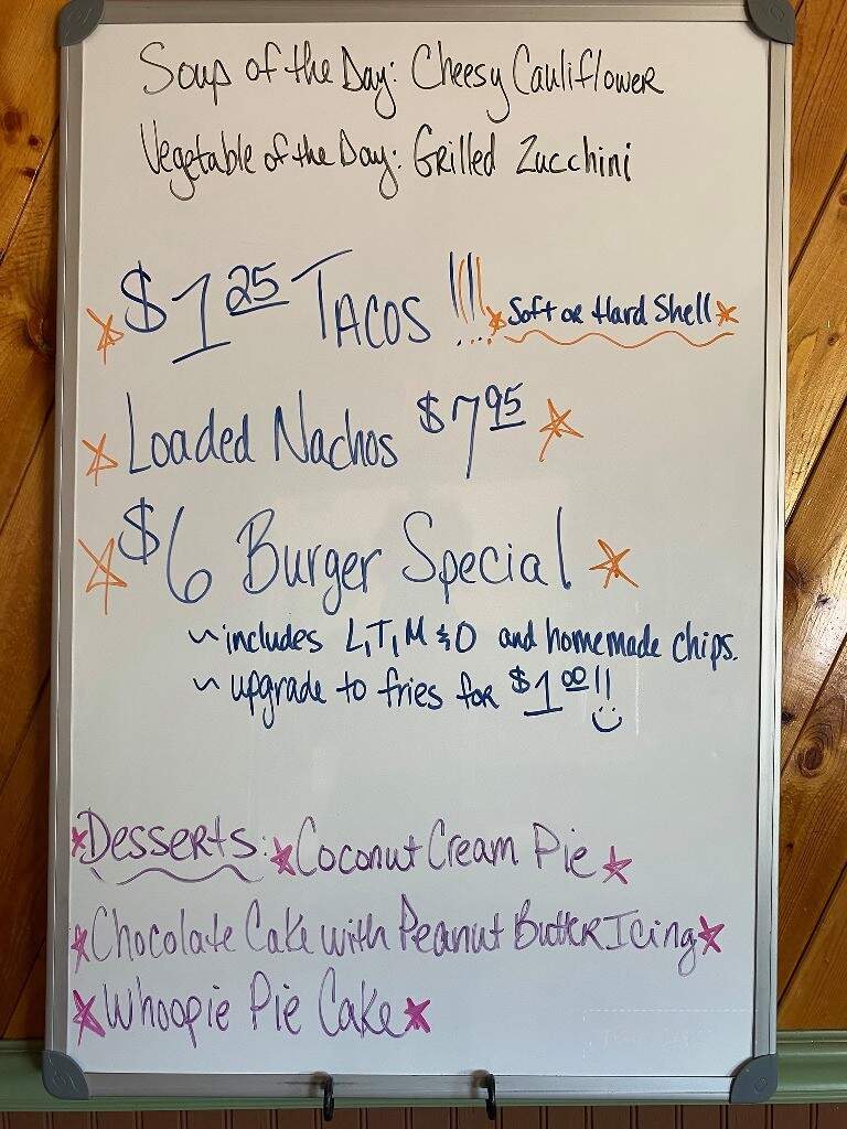 Browns Hill Tavern - Mill Hall, PA menu_pic