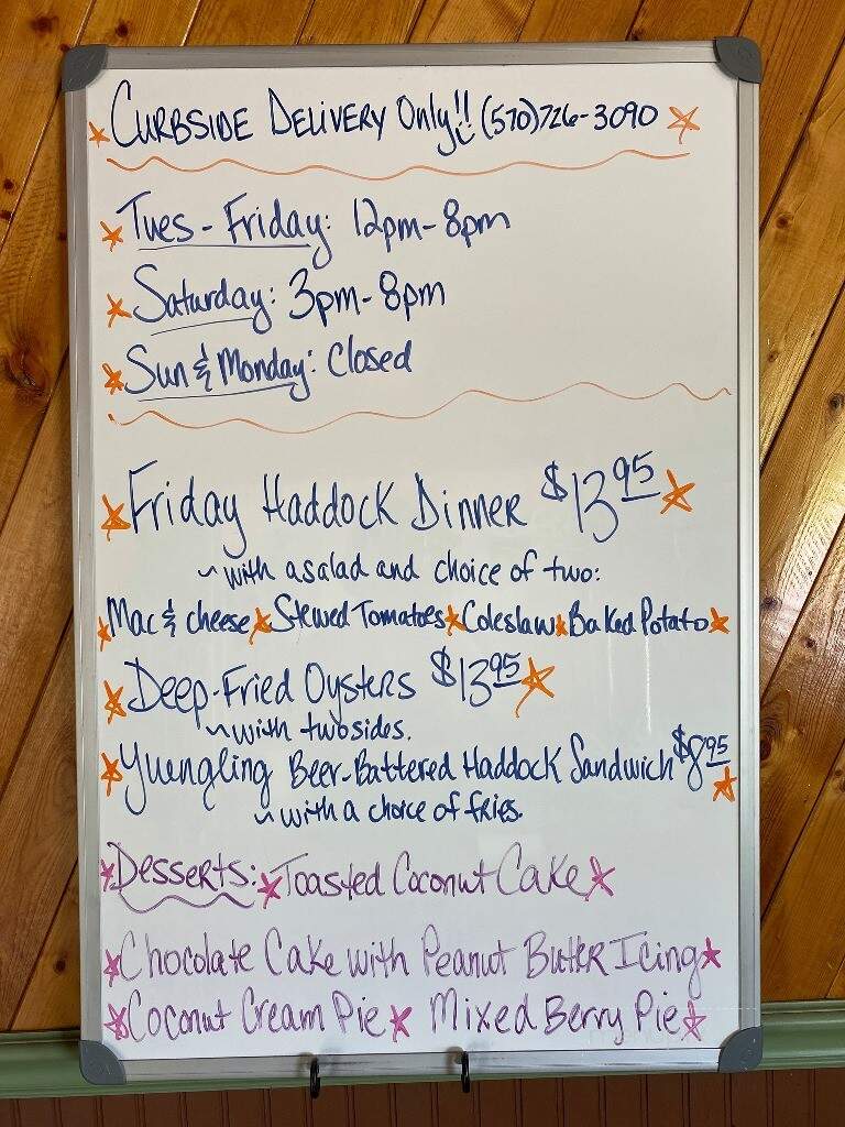 Browns Hill Tavern - Mill Hall, PA menu_pic